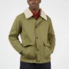 Baird Workers' Wool-Collared Jacket - Hemp Casual Jackets
