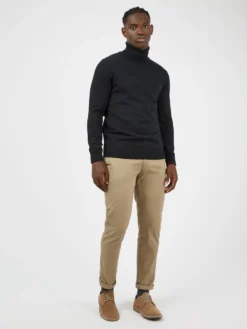 Baird Signature Knit Roll-Neck Sweater - Black 12 Baird Signature Knit Roll-Neck Sweater - Black