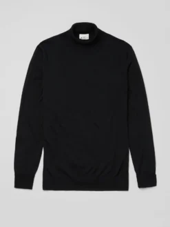 Baird Signature Knit Roll-Neck Sweater - Black 13 Baird Signature Knit Roll-Neck Sweater - Black