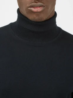 Baird Signature Knit Roll-Neck Sweater - Black 10 Baird Signature Knit Roll-Neck Sweater - Black