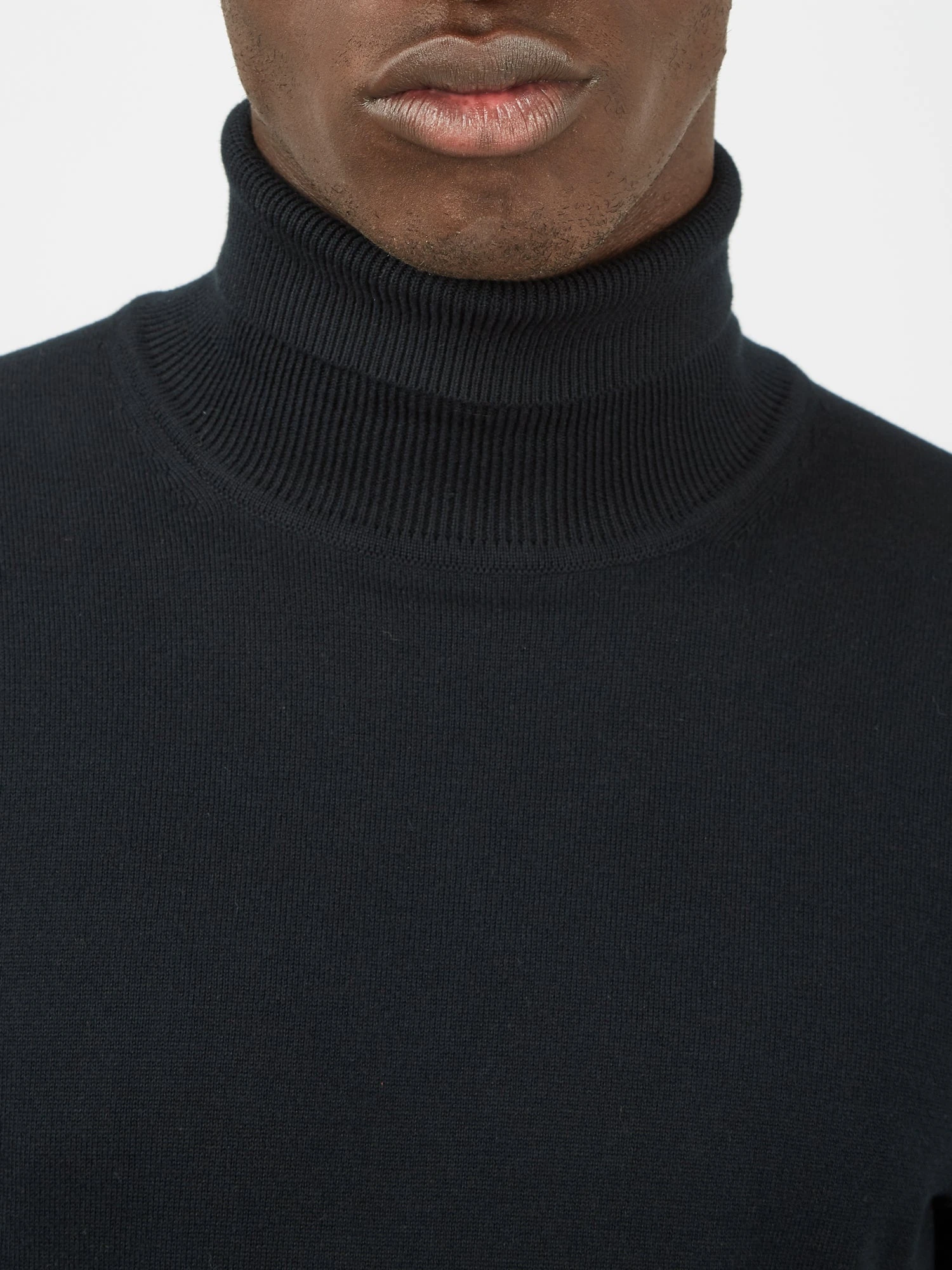 Baird Signature Knit Roll-Neck Sweater - Black 5 Baird Signature Knit Roll-Neck Sweater - Black