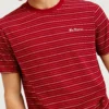 Oved Mini-Stripe Jersey T-Shirt - Sun Dried Tomato T-Shirts