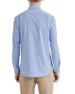 LF Diamond Dobby Clip-Spot Slim Fit Dress Shirt Tailored Shop