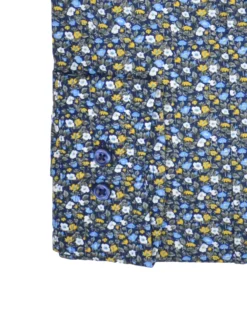 LF Tailored Shop Multi Floral Print Skinny Fit Dress Shirt