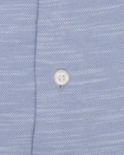 LF Grey Slub Knit Slim Fit Dress Shirt Tailored Shop