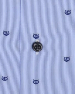 LF Tailored Shop Owl Clip-Spot Fineline Skinny Fit Dress Shirt