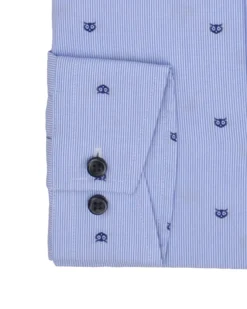 LF Tailored Shop Owl Clip-Spot Fineline Skinny Fit Dress Shirt