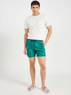 Powerplay South Beach Swim Shorts - Posy Green