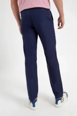 Northstar Beatnik Oxford Slim Taper Garment Dye Chino - Navy Chinos & Trousers