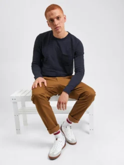 Northstar Slim Tapered Drawcord Chino Pant - Brown