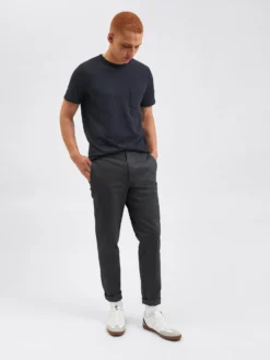 Northstar Slim Tapered Drawcord Chino Pant - Charcoal