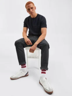 Northstar Slim Tapered Drawcord Chino Pant - Charcoal