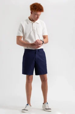 Northstar Beatnik Oxford Garment Dye Slim Short - Navy 9 Northstar Beatnik Oxford Garment Dye Slim Short - Navy