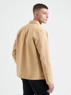 Northstar Garment Dye Chore Shirt Jacket - Mustard Yellow