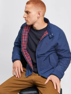 Northstar The Original Quilted Harrington Jacket - Navy Blazer Harrington Jackets