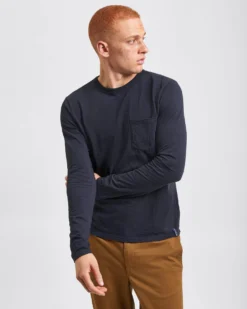 Northstar Garment Dye Beatnik Long-Sleeve T-Shirt - Washed Black