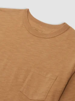 Northstar T-Shirts Garment Dye Beatnik Long-Sleeve T-Shirt - Camel