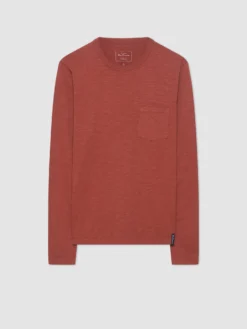 Northstar Garment Dye Beatnik Long-Sleeve T-Shirt - Deep Orange T-Shirts