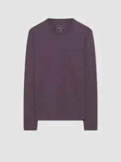 Northstar Garment Dye Beatnik Long-Sleeve T-Shirt - Merlot T-Shirts