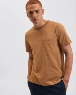 Northstar T-Shirts Garment Dye Beatnik Short-Sleeve T-Shirt - Camel 13 Northstar T-Shirts Garment Dye Beatnik Short-Sleeve T-Shirt - Camel