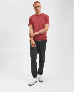 Northstar Garment Dye Beatnik Short-Sleeve T-Shirt - Deep Orange