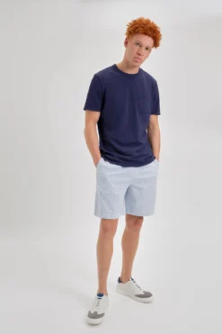 Northstar Garment Dye Beatnik Short-Sleeve T-Shirt - Navy Indigo