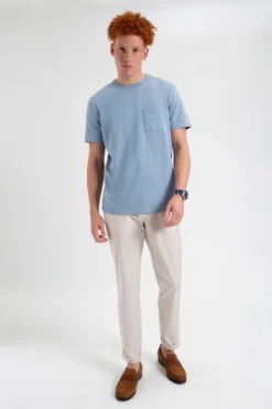 Northstar Garment Dye Beatnik Short-Sleeve T-Shirt - Pale Blue T-Shirts