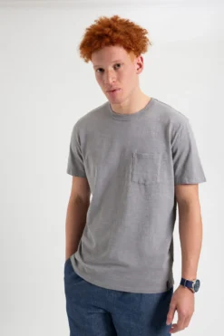 Northstar T-Shirts Garment Dye Beatnik Short-Sleeve T-Shirt - Zinc