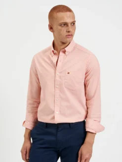 Northstar End-On-End Beatnik Wash Shirt - Orange