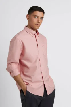 Northstar Beatnik Oxford Garment Dye Shirt - Washed Pink Spring | Summer 2022
