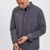 Northstar Long-Sleeve Shirts Beatnik Oxford Garment Dye Shirt - Charcoal 2 Northstar Long-Sleeve Shirts Beatnik Oxford Garment Dye Shirt - Charcoal