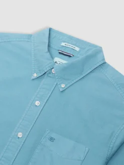 Northstar Beatnik Oxford Garment Dye Shirt - Deep Teal Blue Long-Sleeve Shirts 11 Northstar Beatnik Oxford Garment Dye Shirt - Deep Teal Blue Long-Sleeve Shirts