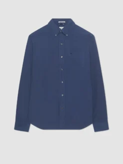 Northstar Beatnik Oxford Garment Dye Shirt - Indigo