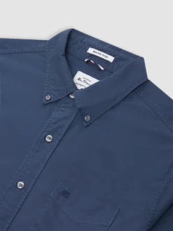 Northstar Beatnik Oxford Garment Dye Shirt - Indigo