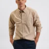 Northstar Beatnik Oxford Garment Dye Shirt - Stone 1 Northstar Beatnik Oxford Garment Dye Shirt - Stone