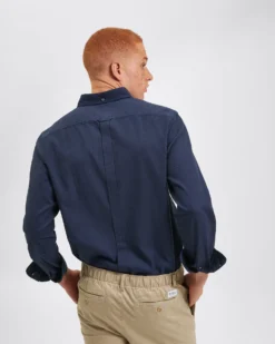 Northstar Long-Sleeve Shirts Uniform Flannel Shirt - Navy