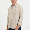 Northstar Uniform Flannel Shirt - Oatmeal Long-Sleeve Shirts