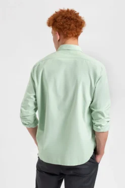 Northstar Spring | Summer 2022 St. Ives Resort Oxford Organic Shirt - Pistachio