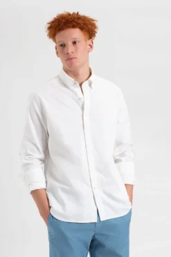Northstar Spring | Summer 2022 St. Ives Resort Oxford Organic Shirt - White