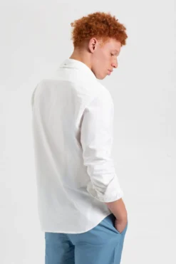 Northstar Spring | Summer 2022 St. Ives Resort Oxford Organic Shirt - White