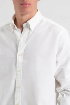 Northstar Spring | Summer 2022 St. Ives Resort Oxford Organic Shirt - White