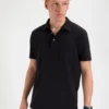 Northstar Garment Dye Beatnik Polo - Washed Black Spring | Summer 2022 2 Northstar Garment Dye Beatnik Polo - Washed Black Spring | Summer 2022