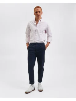 Northstar Brighton Oxford Organic Stripe Shirt - Pink Bengal Stripe