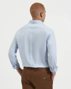 Northstar Long-Sleeve Shirts Brighton Oxford Organic Shirt - Sky Blue