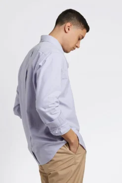 Northstar Brighton Oxford Organic Shirt - Spring Purple Long-Sleeve Shirts