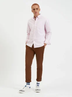 Northstar Long-Sleeve Shirts Brighton Oxford Organic Shirt - Dusty Pink