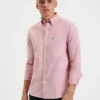 Northstar Brighton Oxford Organic Shirt - Light Red Long-Sleeve Shirts