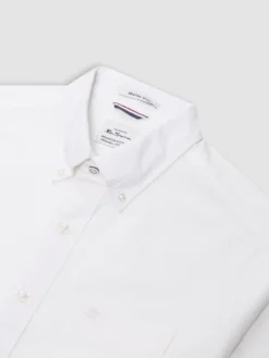 Northstar Brighton Oxford Organic Shirt - White Long-Sleeve Shirts