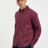 Northstar House Tartan Twill Shirt - Red Long-Sleeve Shirts