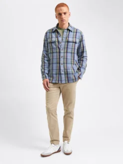 Northstar Casual Jackets Uniform Shirt Jacket - Dusty Blue